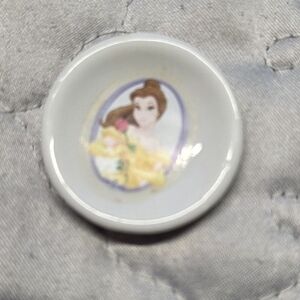 BB8 Vintag Disney Toy China Tea Set Replacement Saucer Beauty And The Beast Bell